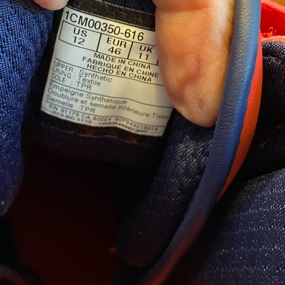 New Fila Men’s Vulc 13 Mid Plus Basketball Sneaker - Picture 12 of 13